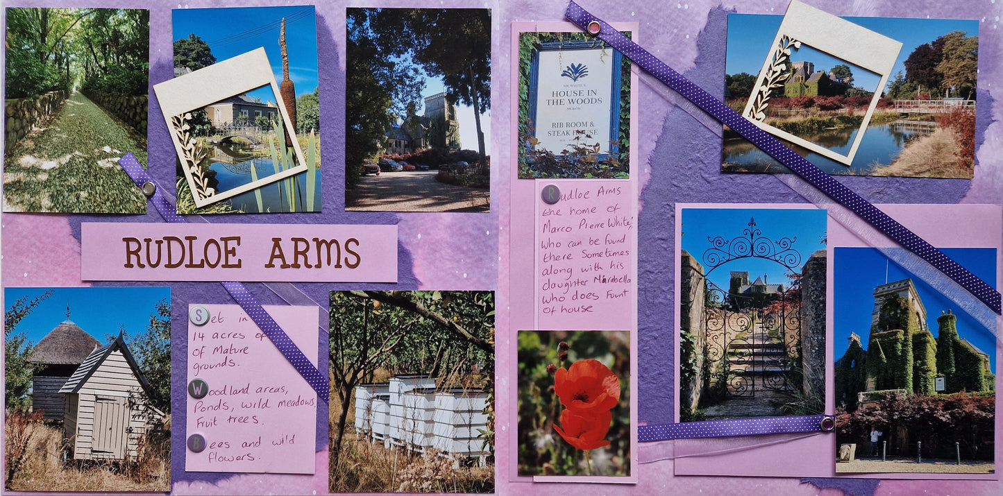 Scrap Box Club - Purple Haze - Memories and Photos
