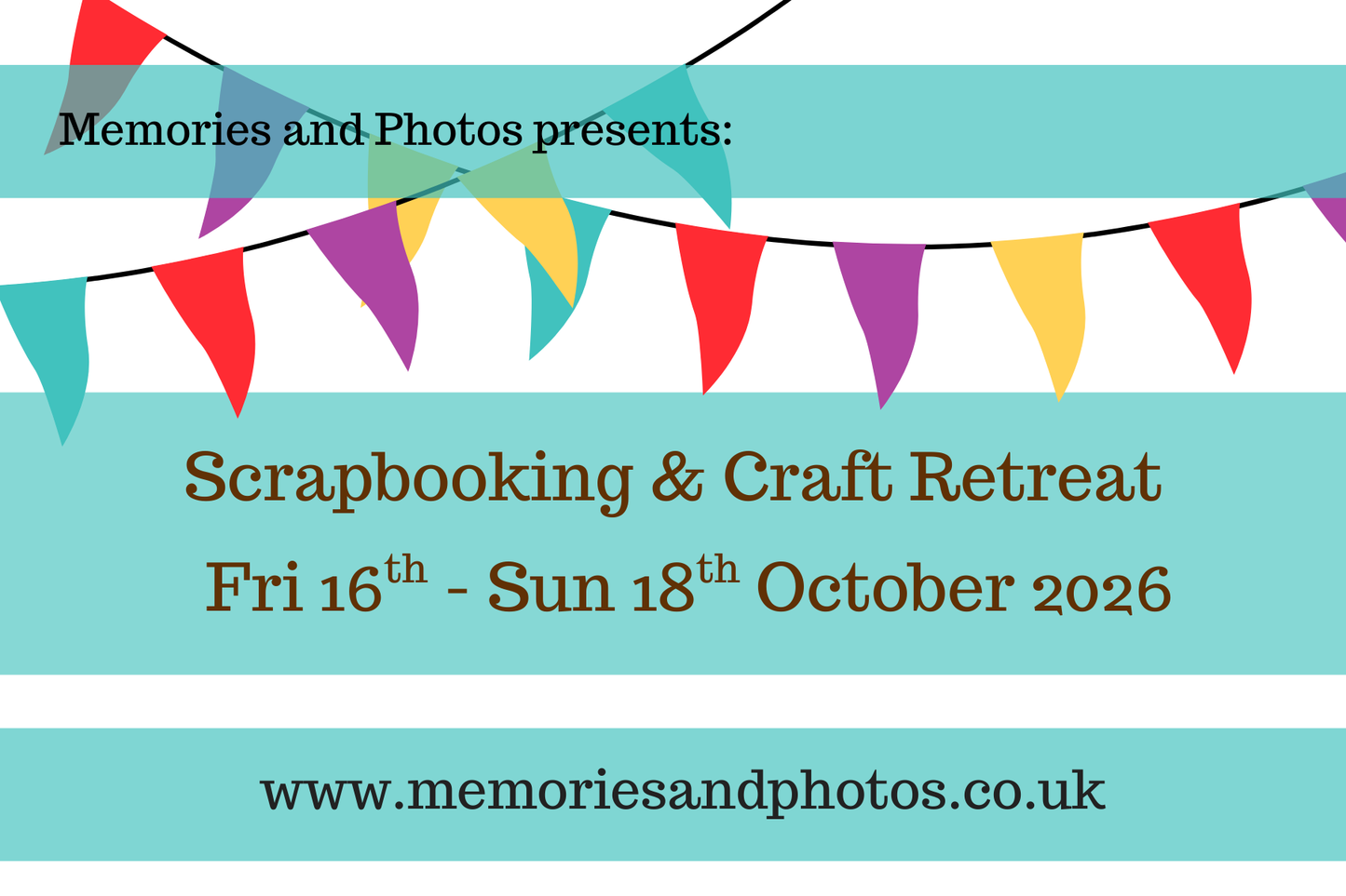 Craft Retreat - 16th to 18th Oct 2026 - Memories and Photos