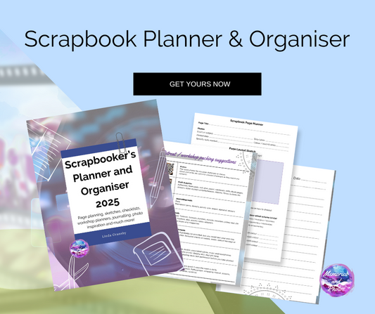 Scrapbookers Page Planner and Organiser - Memories and Photos