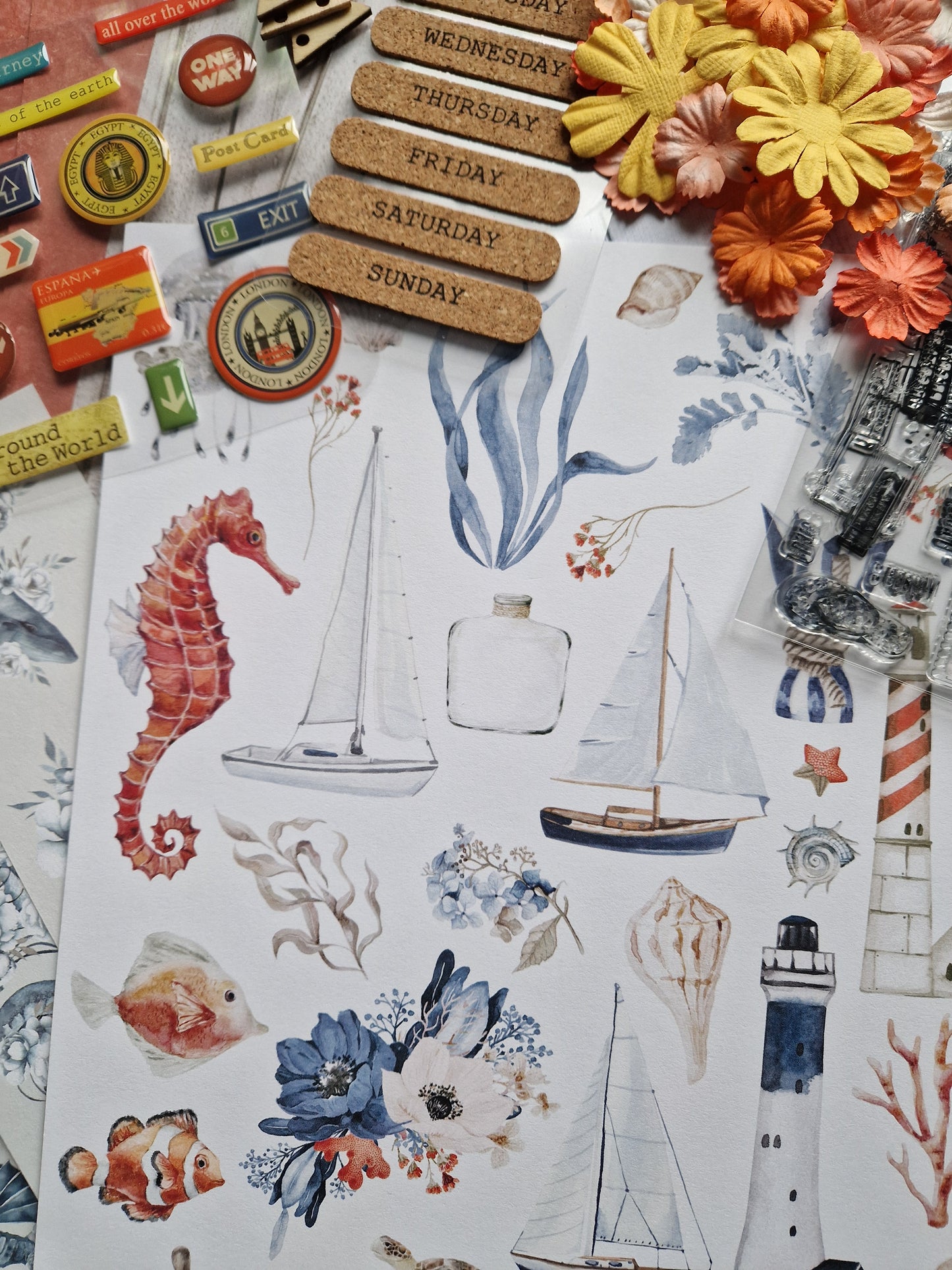 Scrap Box Club - Sea La Vie - Memories and Photos