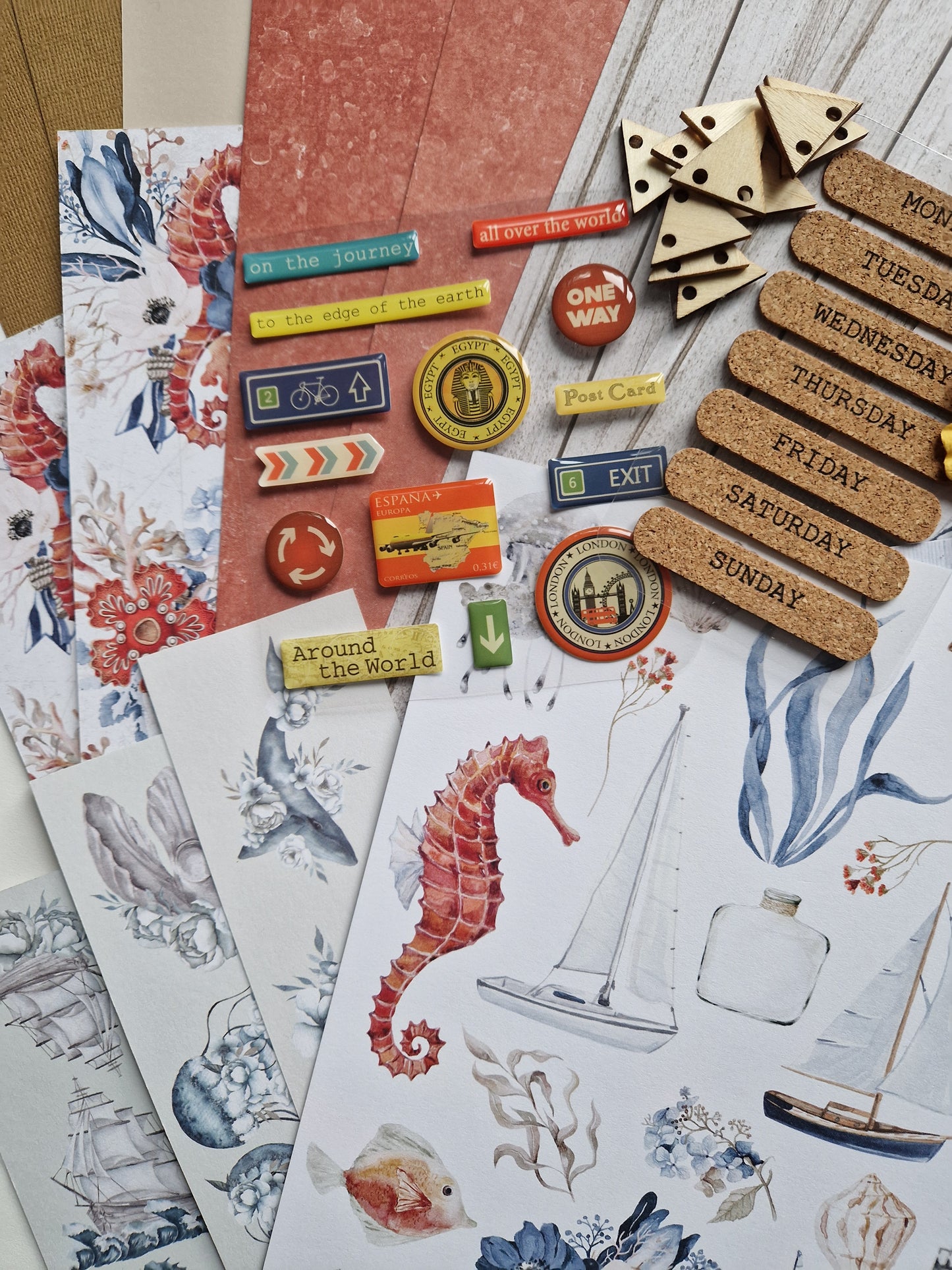 Scrap Box Club - Sea La Vie - Memories and Photos