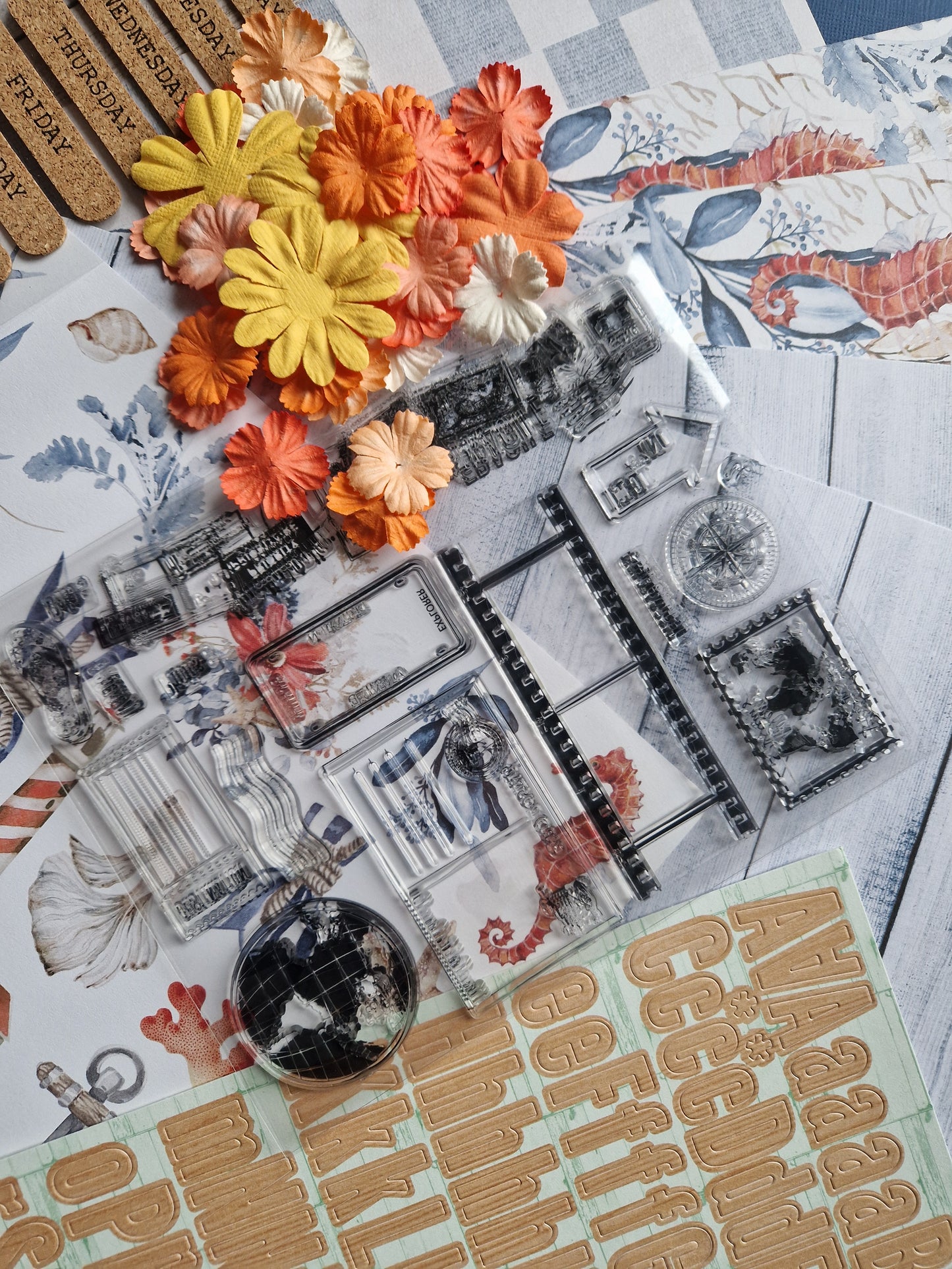 Scrap Box Club - Sea La Vie - Memories and Photos