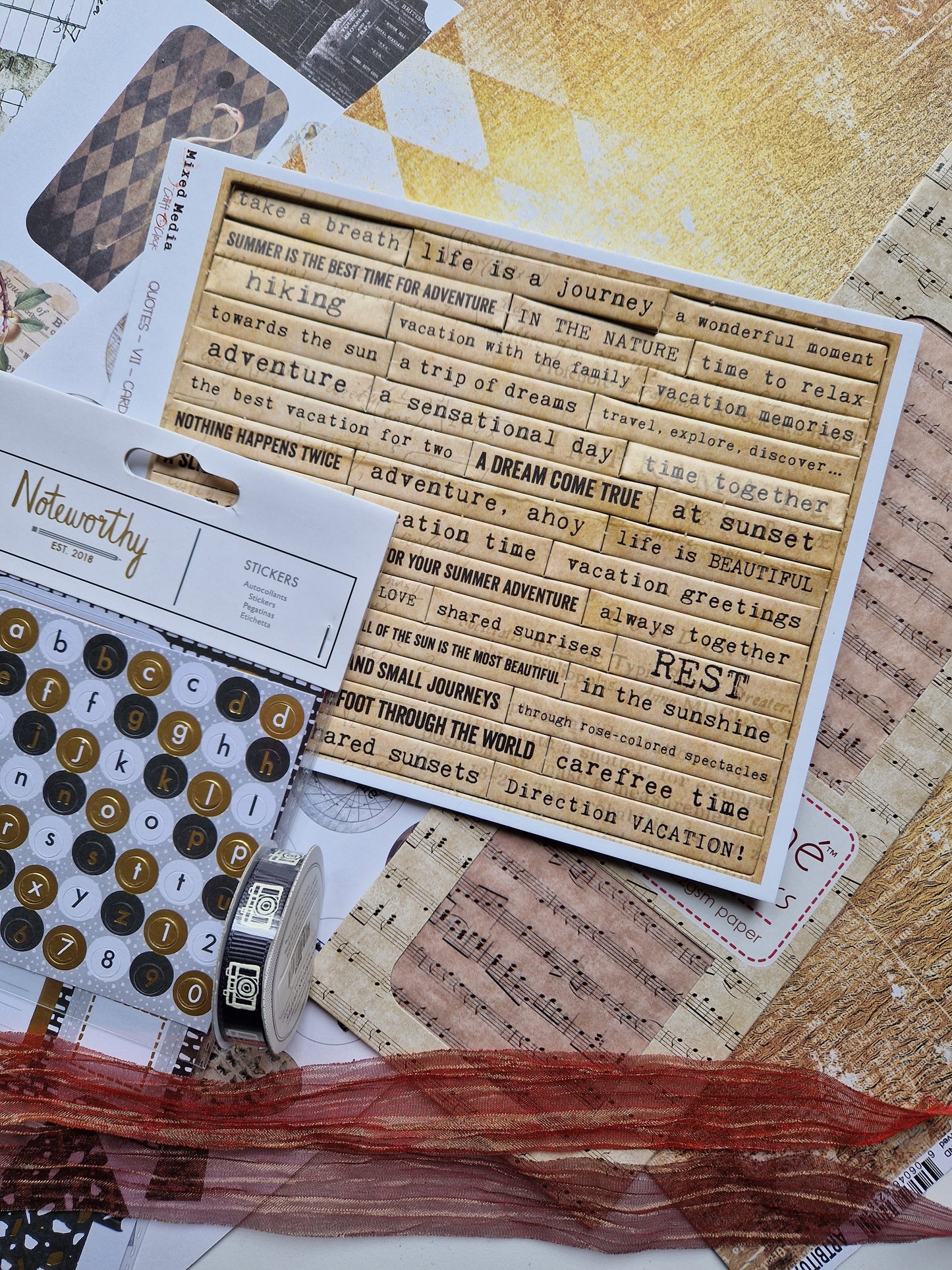 Scrap Box Club - October 2022 - Memories and Photos