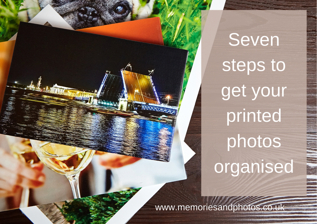 Seven steps to get your printed photos organised