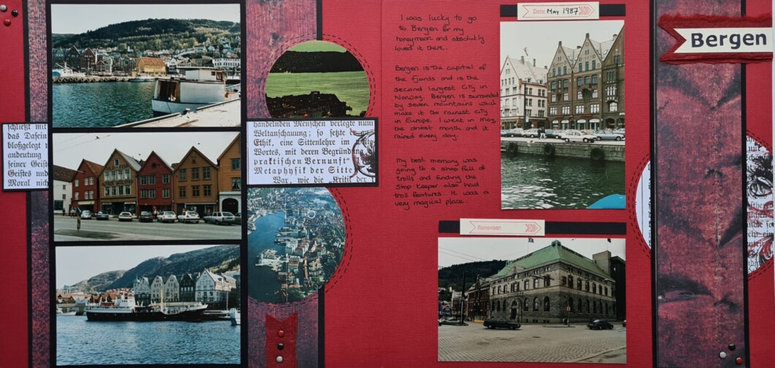 Scandi style 2 page layout.....