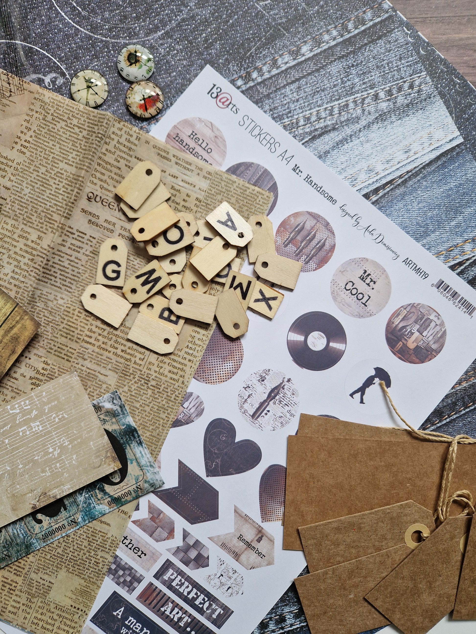 Scrap Box Club - 'Mr Handsome' - Memories and Photos