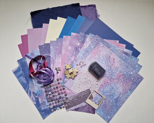 Scrap Box Club - Purple Haze - Memories and Photos