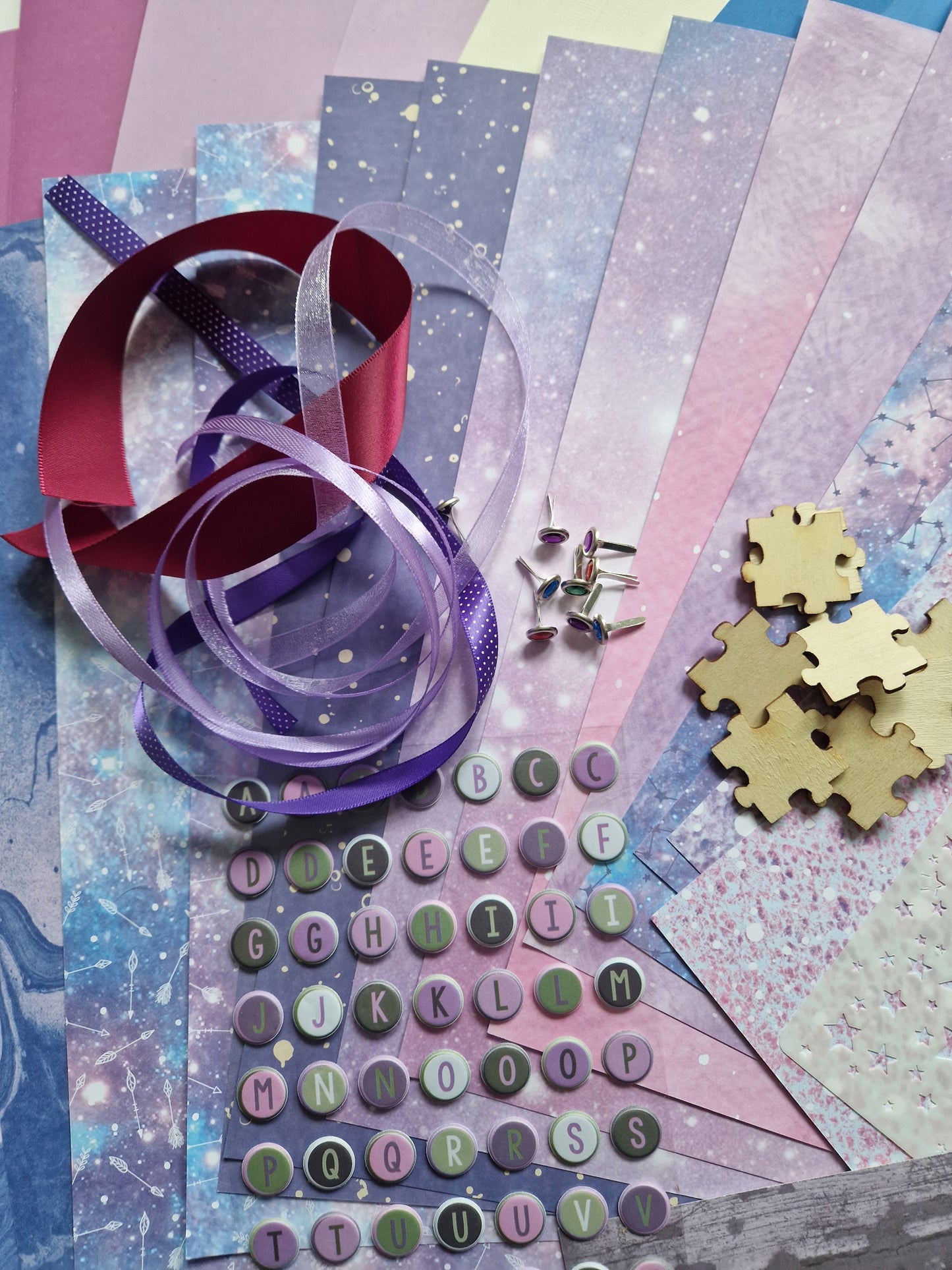 Scrap Box Club - Purple Haze - Memories and Photos