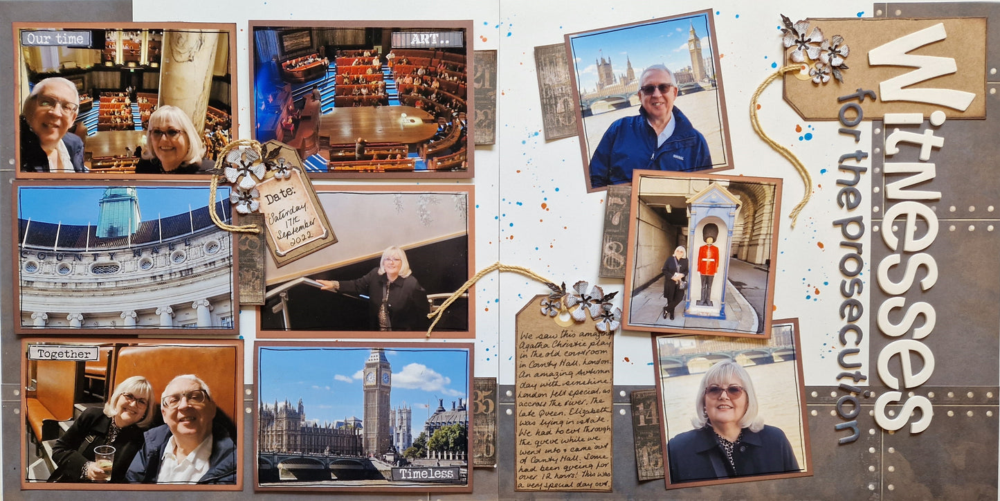 Scrap Box Club - 'Mr Handsome' - Memories and Photos