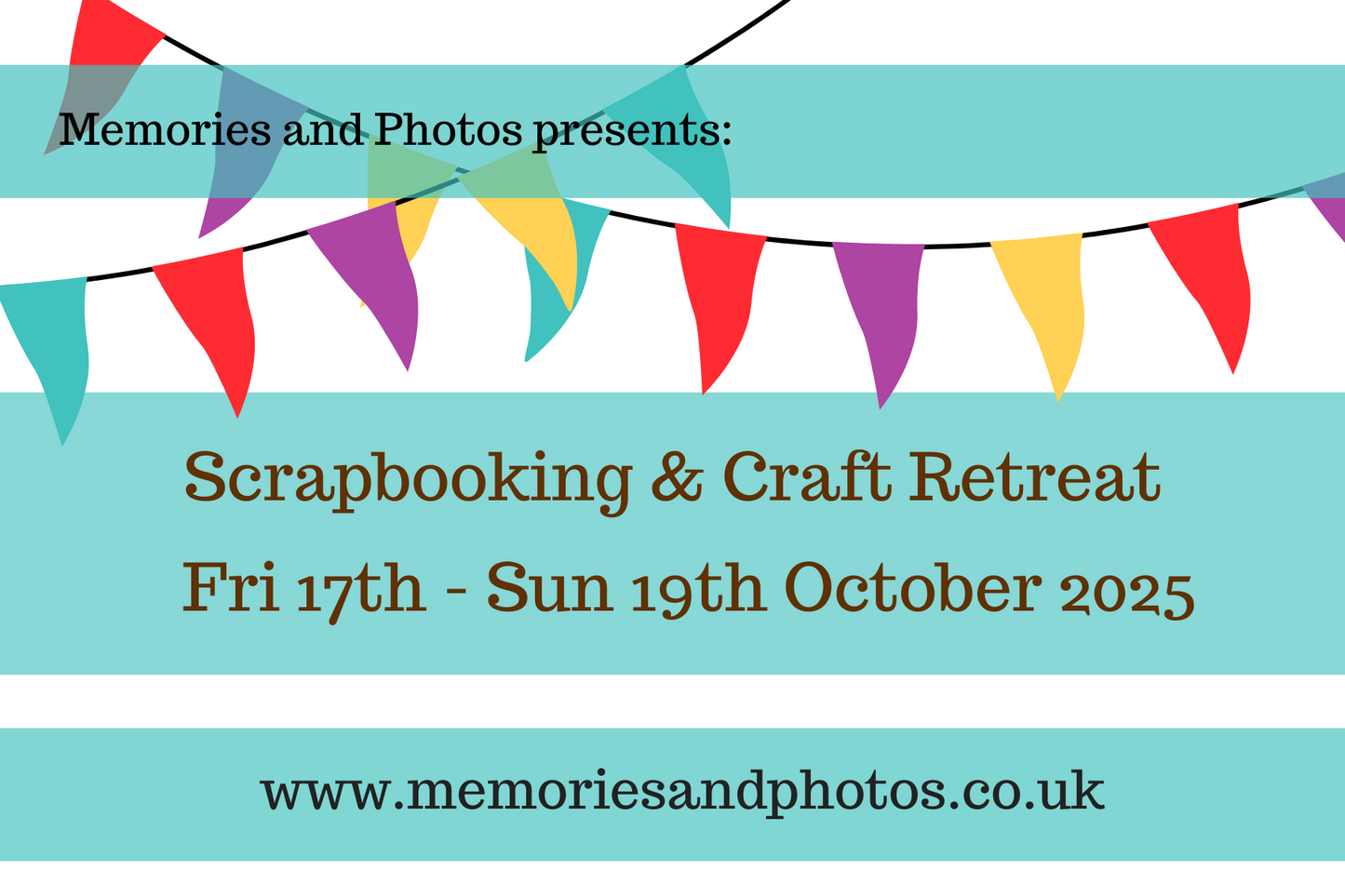 Craft Retreat - 17th to 19th Oct 2025 - Memories and Photos