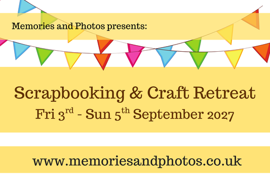 Craft Retreat - 3rd to 5th Sept 2027 - Memories and Photos