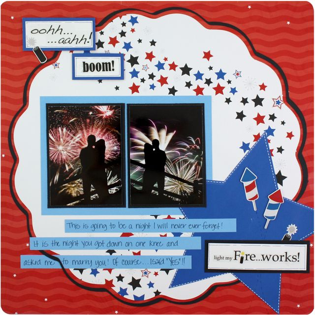 Jumbo Scallop Circle cutting system template - Creative Memories - Memories and Photos