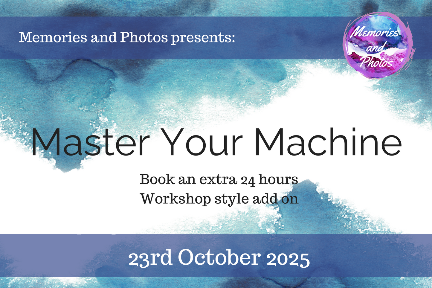 Extra 24 hours - 23rd Oct 2025 - Master your Machine (Silhouette)