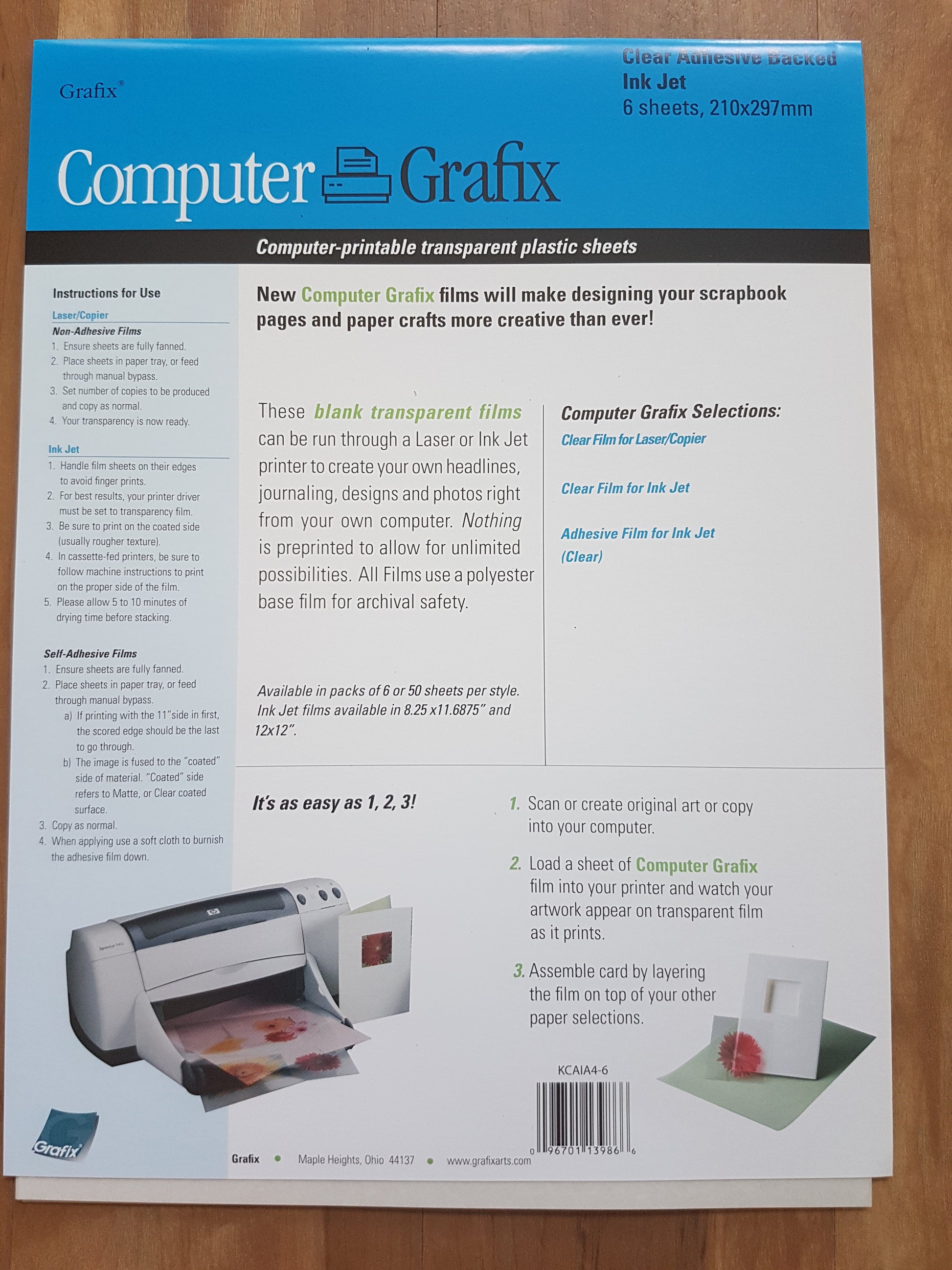 Create your own printed overlays - Memories and Photos