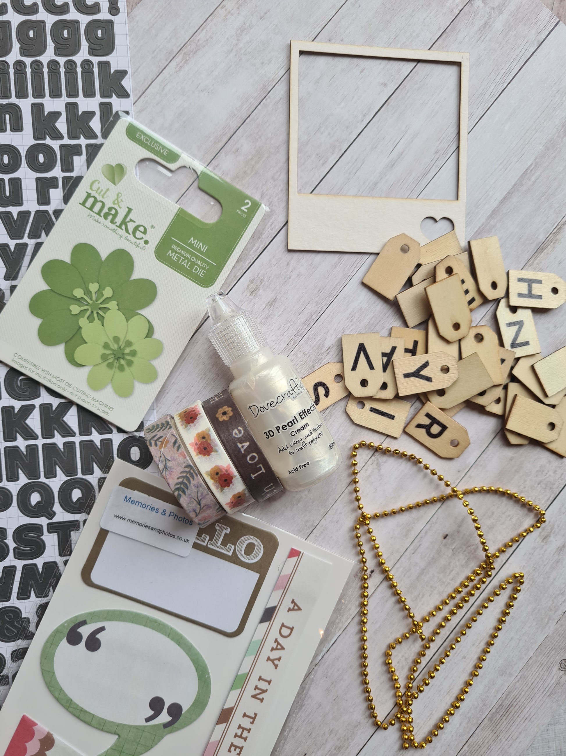 Scrap Box Club - June 2022 - Memories and Photos