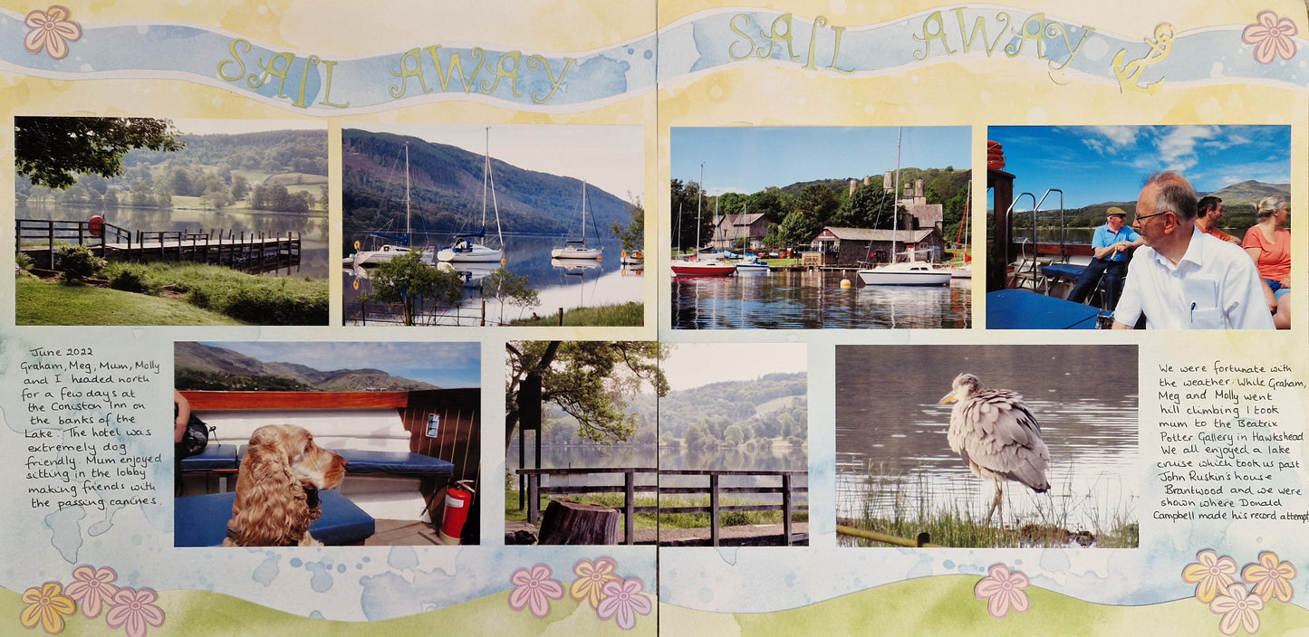 Scrap Box Club - 'Love notes' - Memories and Photos