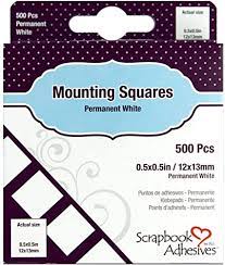 500 photo mounting squares by 3L. ISO 18930 certified photo safe - Memories and Photos