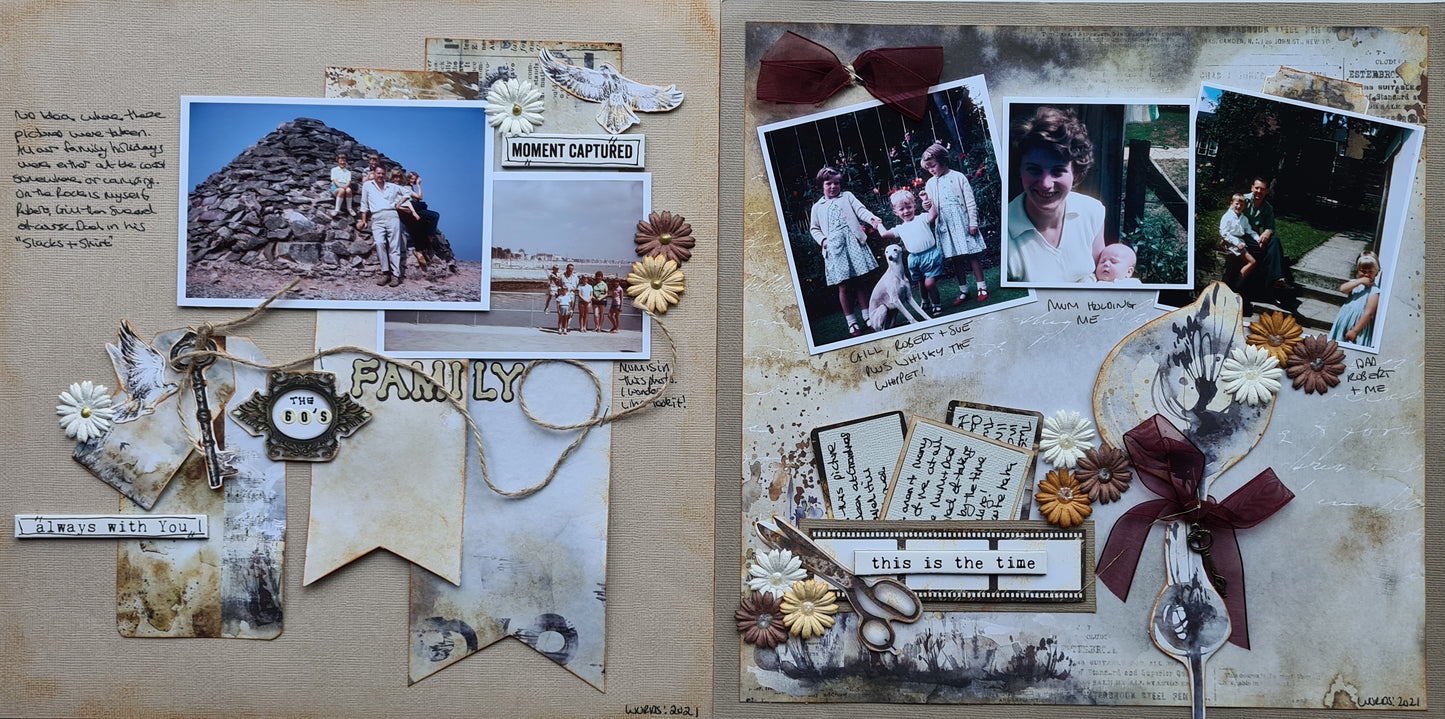 Scrap Box Club - November 2021 - Memories and Photos