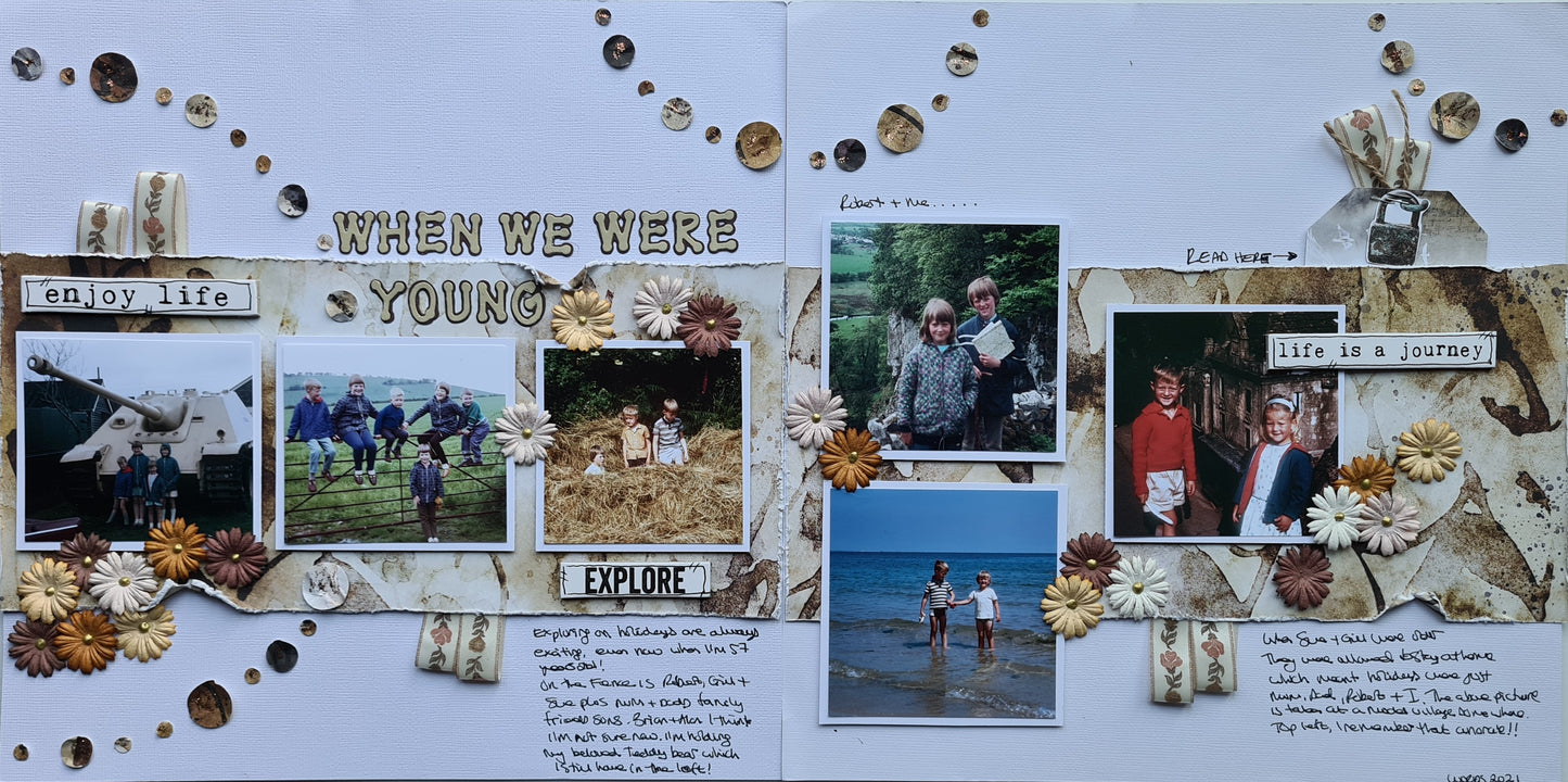 Scrap Box Club - November 2021 - Memories and Photos