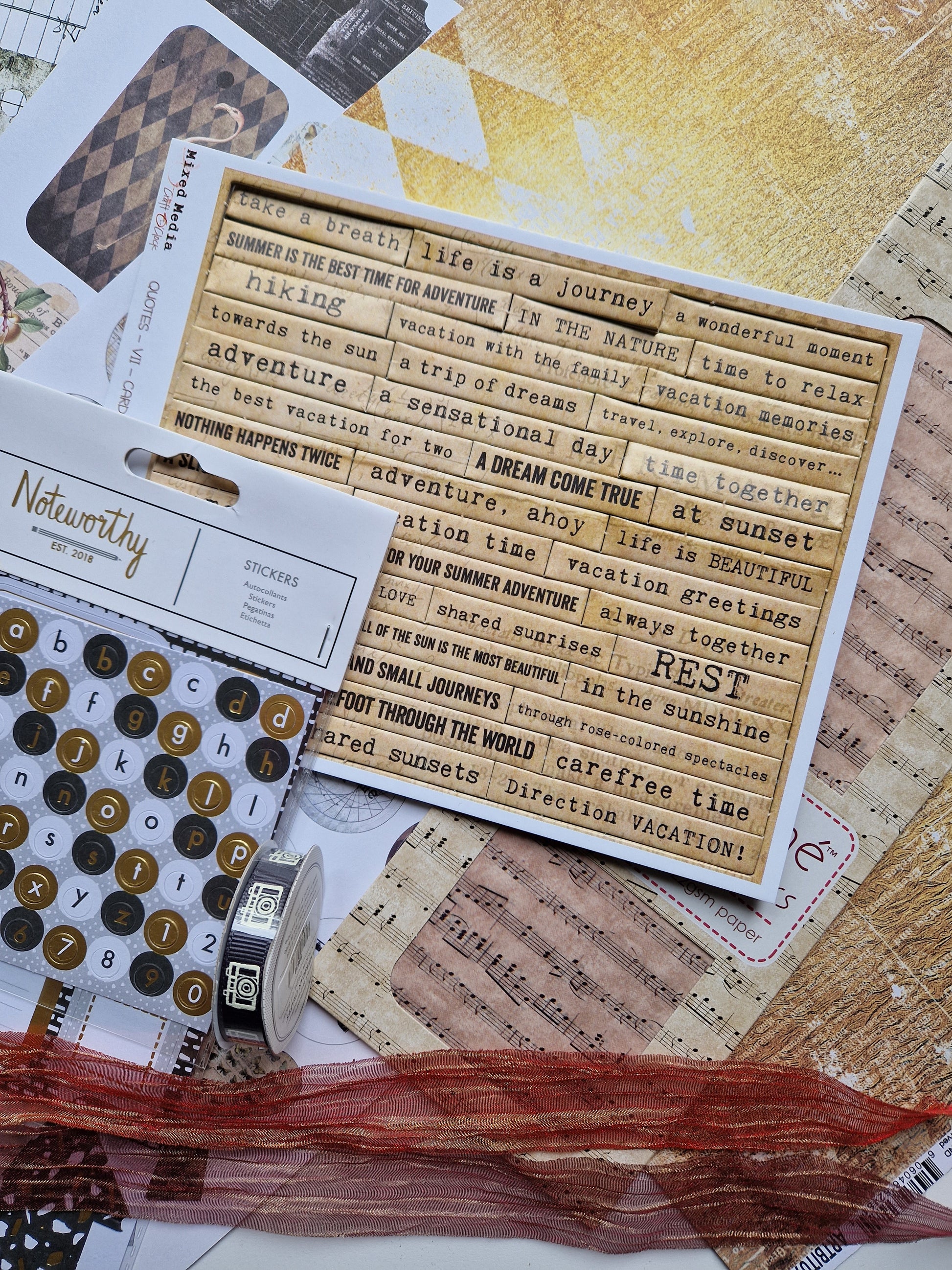 Scrap Box Club - October 2022 - Memories and Photos