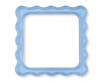 Jumbo Wavy square cutting system template - Memories and Photos